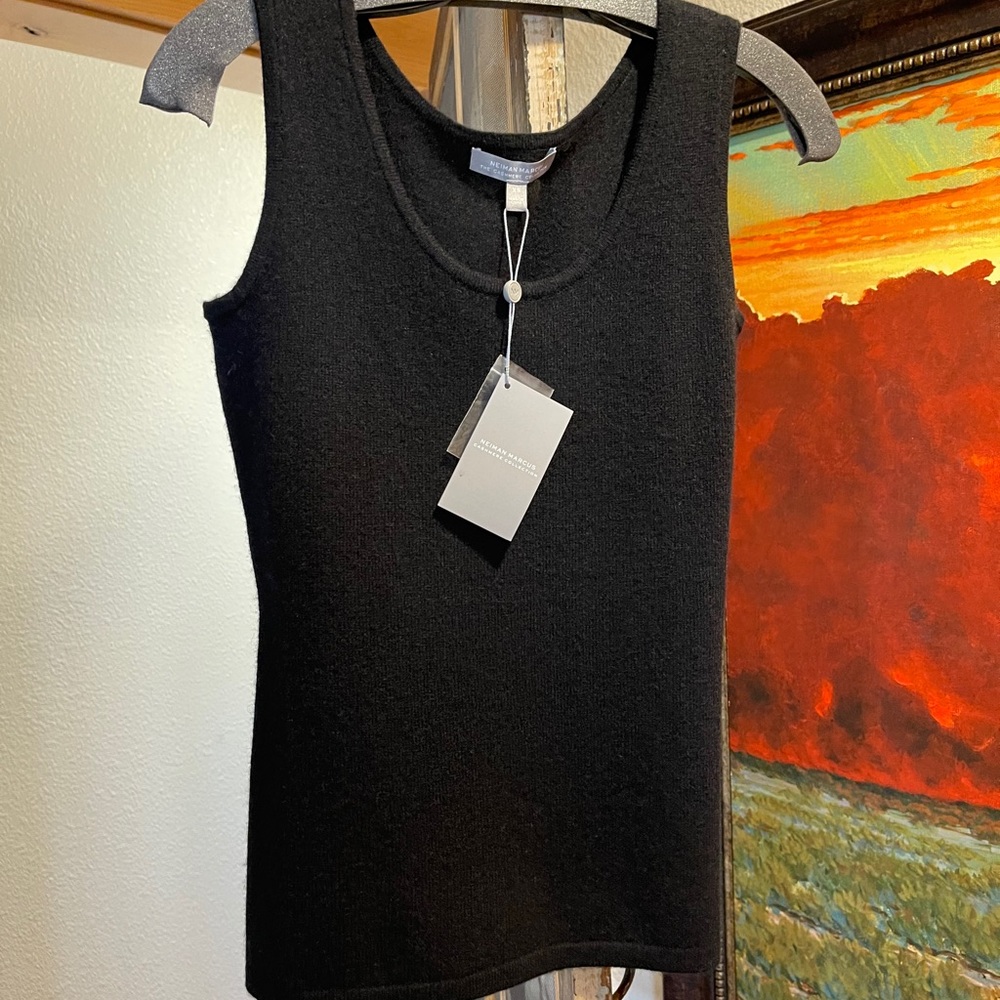 NWT CASHMERE TANK Neiman Marcus